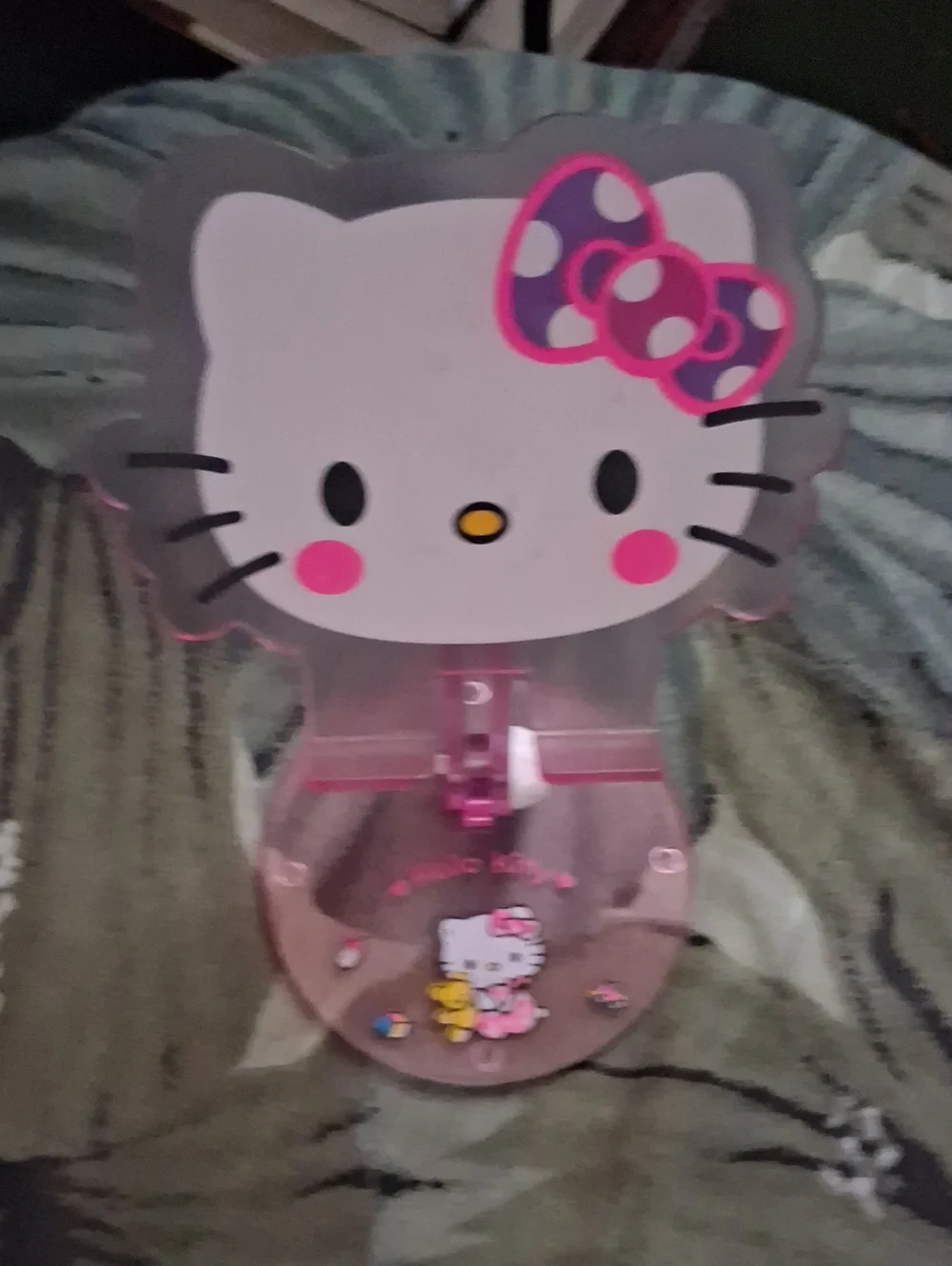 Hello Kitty Pink and White Folding Phone Stand Holder